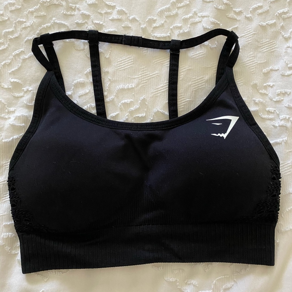 Gymshark Black Sports Bra